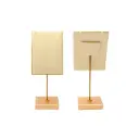 Exhibidor collar rectangular 6x14cm x und