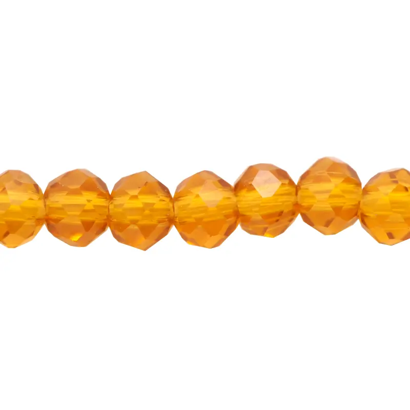 Murano rondela facetada 2mm topaz 18 x 145unds