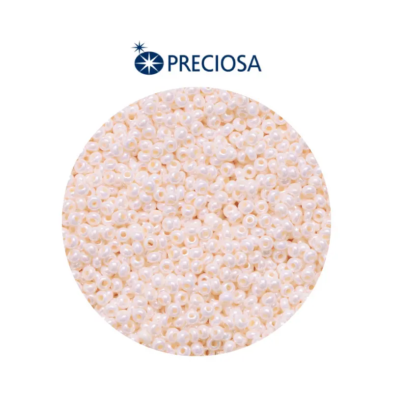 Mostacilla checa preciosa 2mm 46113 beige natural x 50g