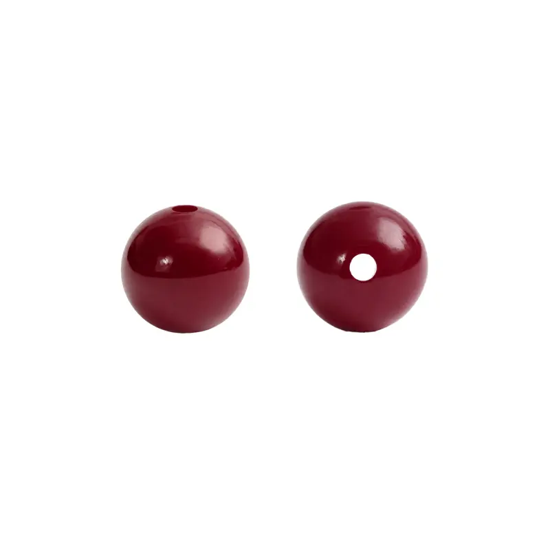 Bola abaco chicle 16mm rojo oscuro x 1/4 lb