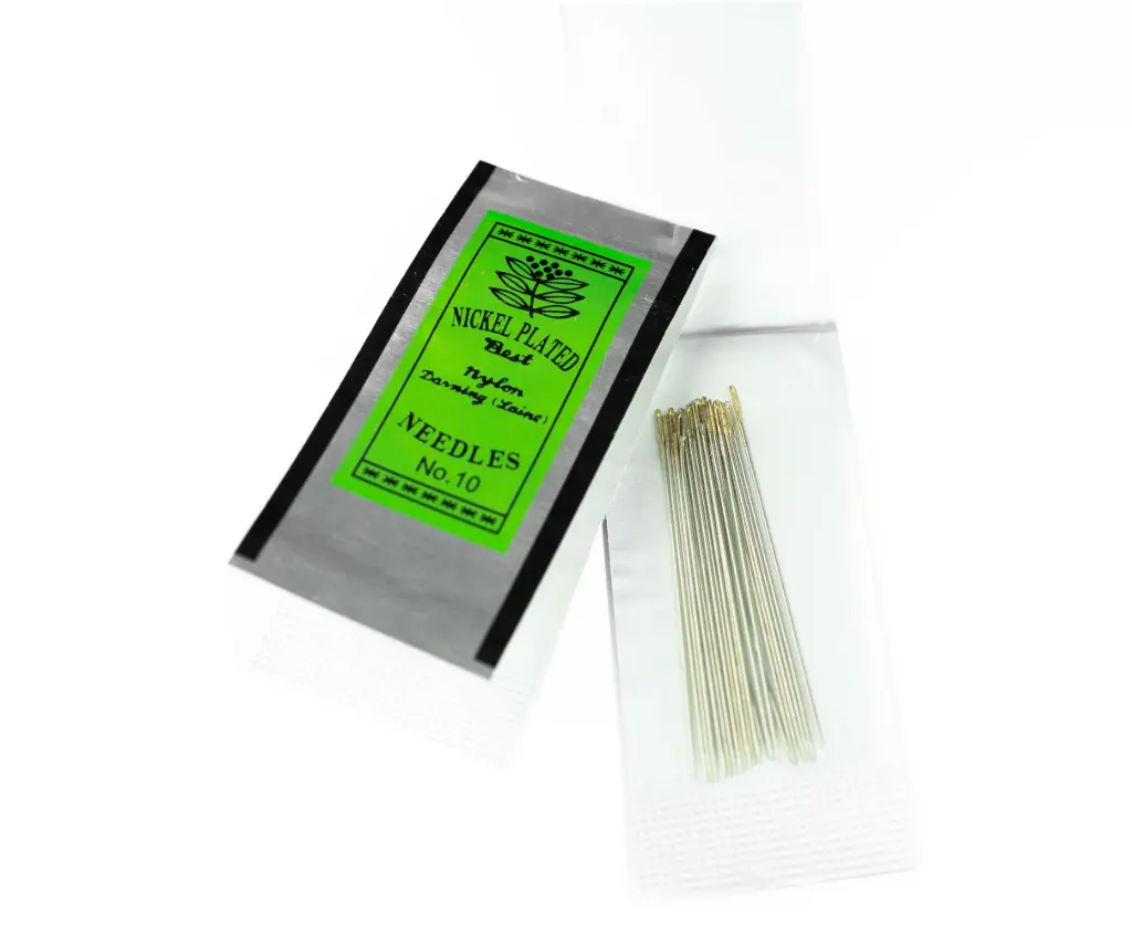 Aguja mostacilla regal No. 10 0.45x40mm x 25 unidades