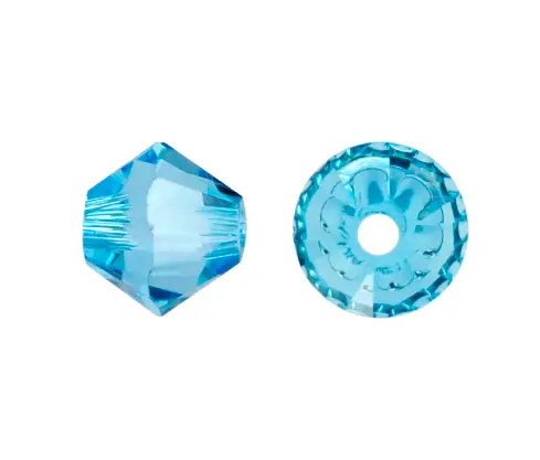 5328 swarovski rombo aquamarine 4mm x 24 unidades