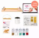 Kit Curso Miyuki desde Cero - 4 colores + telar y herramientas x und