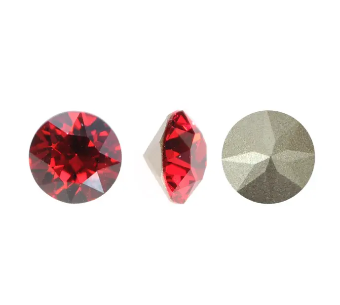 1088 swarovski chaton scarlet F SS39 x und