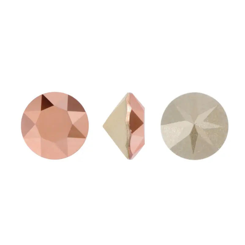 1088 swarovski chaton crystal rose gold F SS39 x und