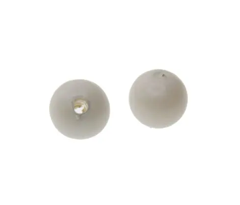 Perla sintetica redonda 8mm pastel grey A-968 x Libra (1.800 unidades)