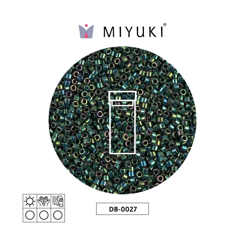 Miyuki delica 11/0 DB1832 galvanized gold x 3g