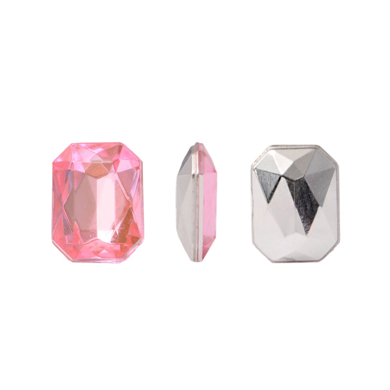 Acrilico K1012 octagon con cono 6x8mm light rose 26 x und