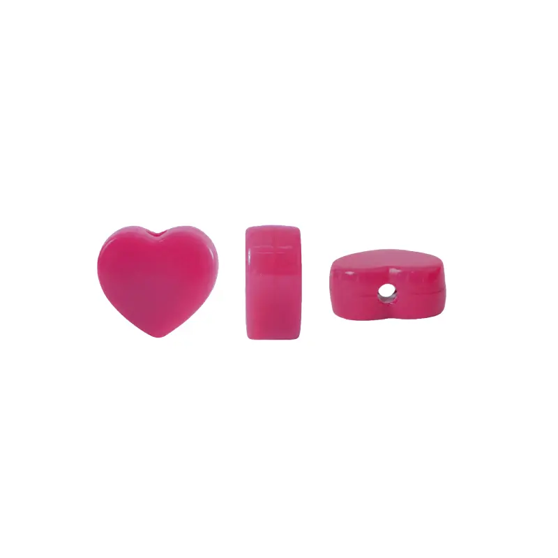 Acrilico 2728 corazon 13x14 fucsia 31 x 50 gr