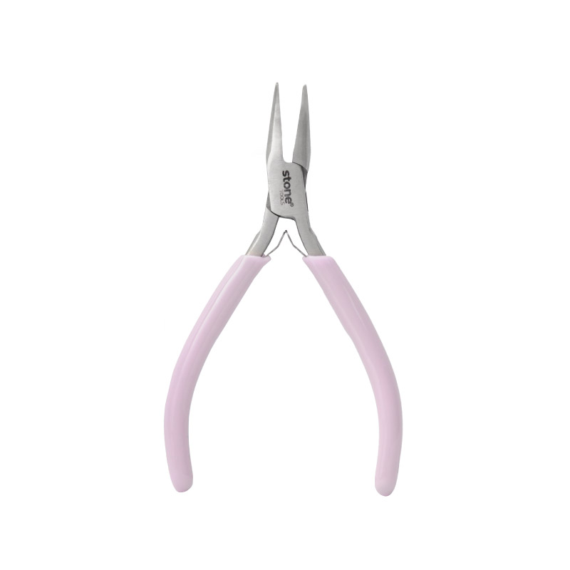 Alicate punta curva PLR-116 11.5cm  acero inoxidable x und