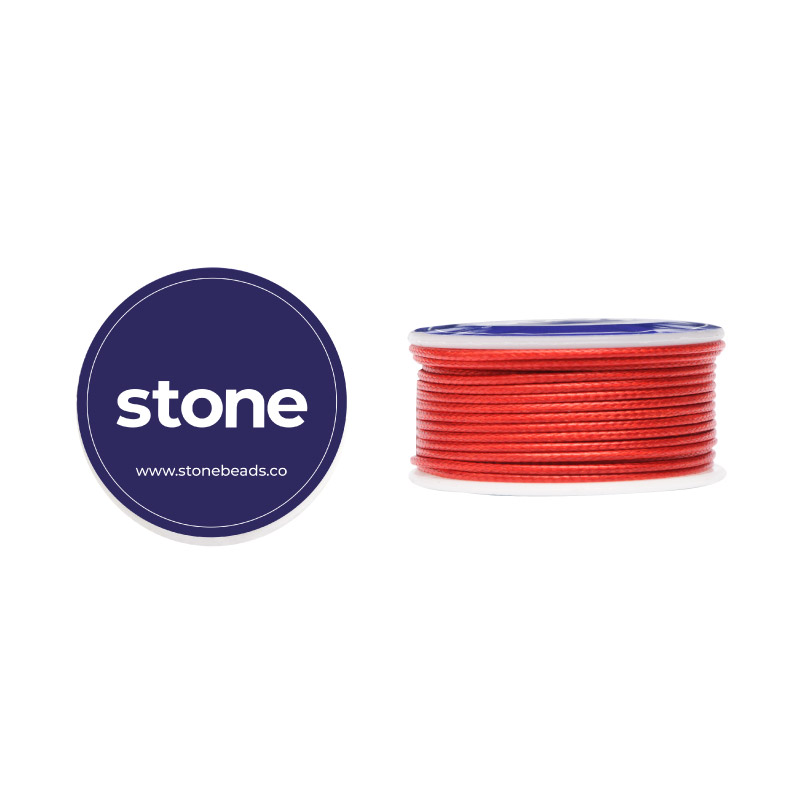 Cordon vibora 1mm 133 rojo x rollo 8m