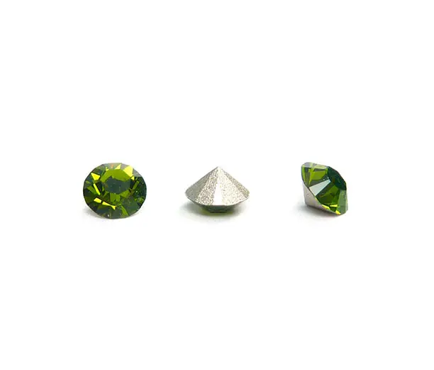 1088 swarovski chaton fern green F PP18 x und