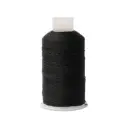 Hilo poliester metalizado 9 hilos L56 negro x rollo 350m