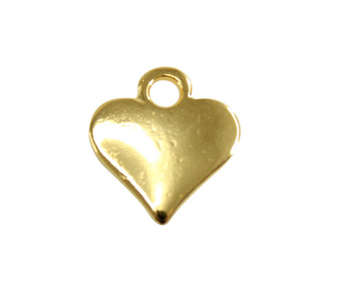 Herraje corazon Z3815 15x17mm/dorado x und