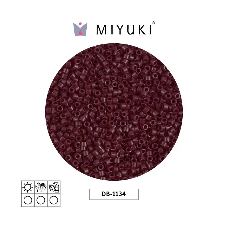 Miyuki delica 11/0 DB1134 opaque currant x 50g