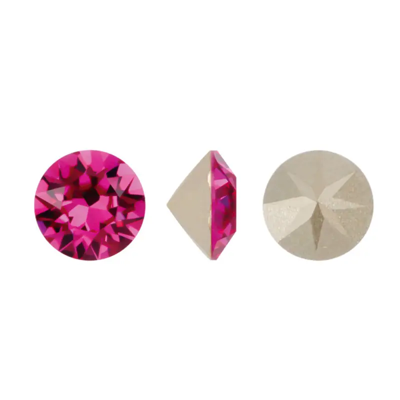 1088 swarovski chaton fuchsia F SS39 x und