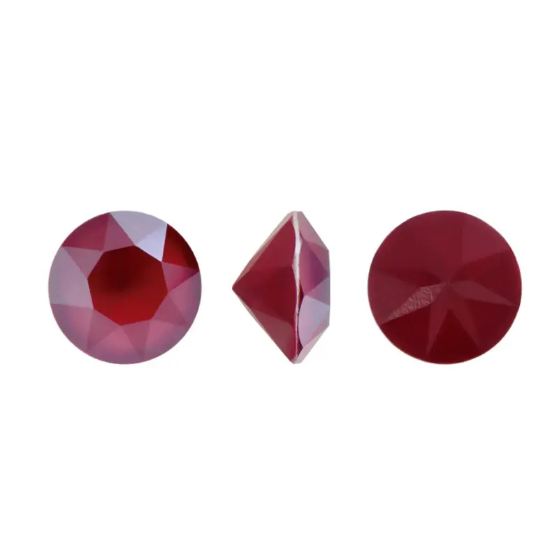 1088 swarovski chaton crystal dark red SS39 x und