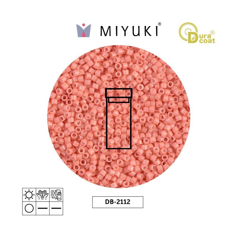 Miyuki delica 11/0 DB2112 opaco salmon x 3g