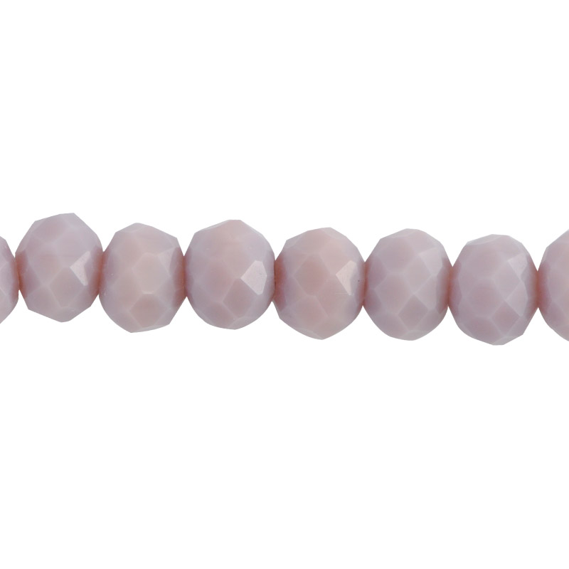 Murano rondela facetada 2mm morado mate 92x161 Unds