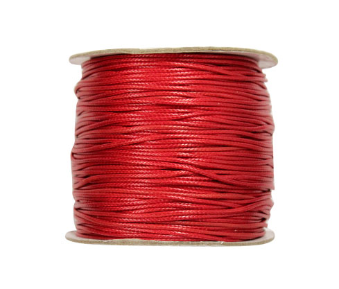 Cordon vibora 1mm 133 rojo x rollo 160 m