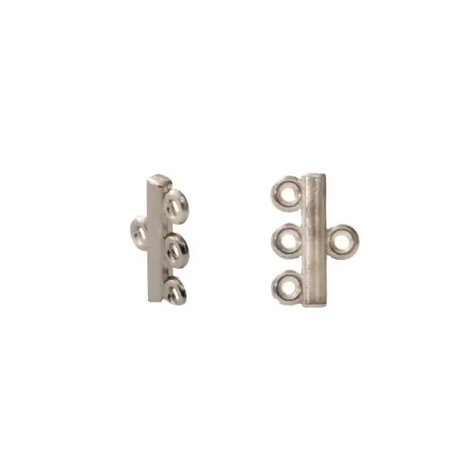 Terminal 3 argollas 13x8mm A-36414/NQ x und