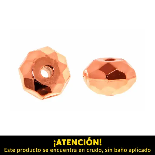 [25202] Plastimetal W021 rondela facetada 8x5mm/R x 50g (248unds)