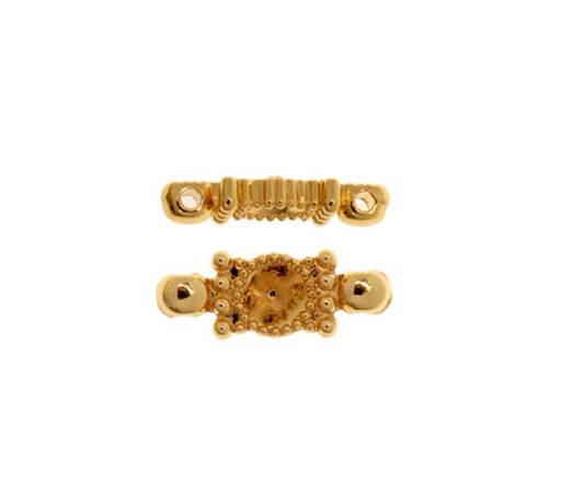 [26681] Pasador dos huecos A15920/rodio 21x8mm x und