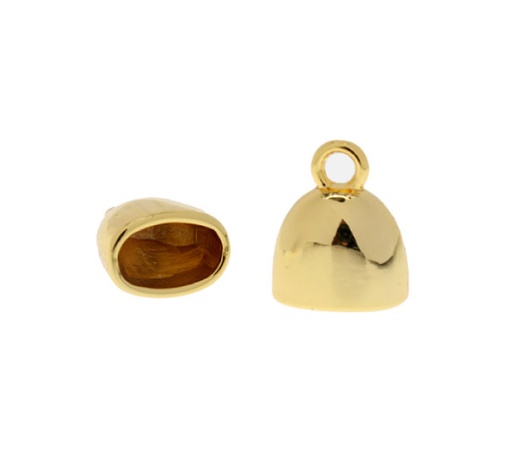 [26787] Terminal campana 15x13mm A-19625/rodio x und