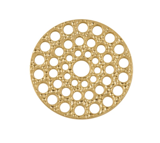 [26806] Pendiente redondo 72mm H-9810/rodio x und