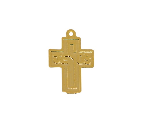 [30822] Dije cruz ref 1483 18x12mm/rodio x und