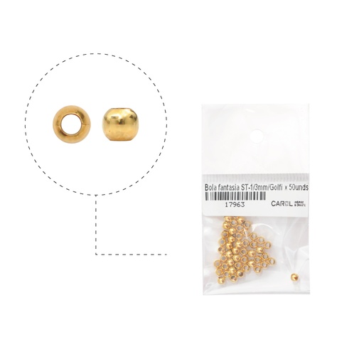 [17963] Bola rodio ST-1/3mm x 50unds