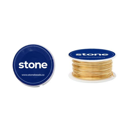 [30290] Alambre para bisuteria stone N.22 0.64mm x 10.5 metros