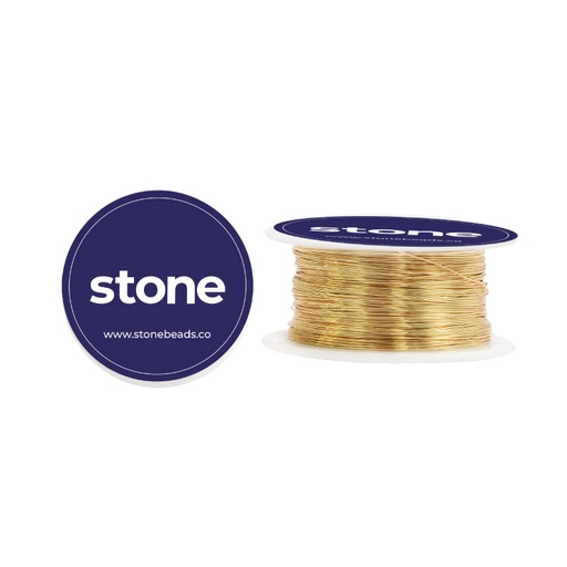 [21043] Alambre para bisuteria stone N.28 0.30mm x 27 metros