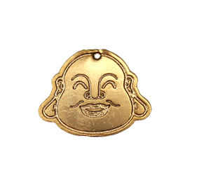 [22837] Dije hombre buda ref31 18x20mm/rodio x und