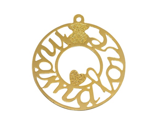 [30827] Dije mama love ref 3745 33x30mm/rodio x und