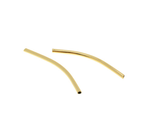 [26381] Tubo curvo 2x40mm ZX26/rodio x und