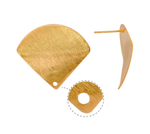 [19304] Aretes abanico MA-180011 30X28mm /rodio x par