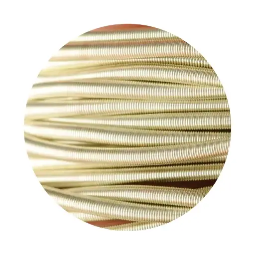 Alambre bullion - french wire 0.7mm antique silver x 5g