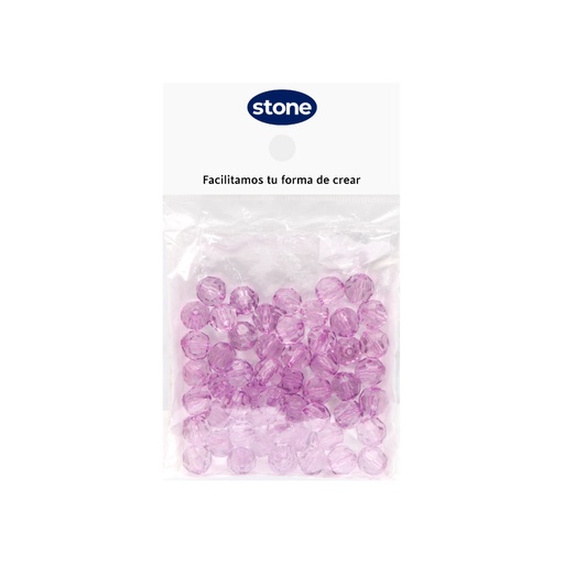 [27755] Acrilico 2625 redonda facetada 12mm Color 202 x 50 gr