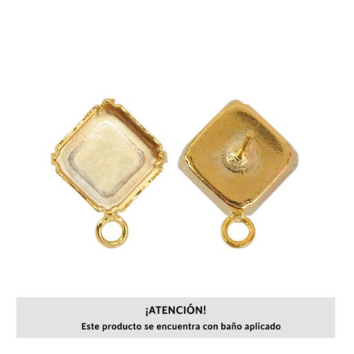 [31835] 4480DE topo setting con argolla 10mm/rodio x 2nds
