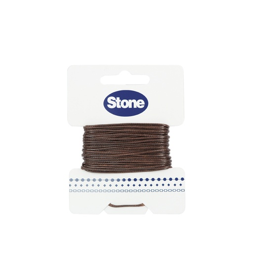 Cordon vibora 1mm 112 cafe x 8m