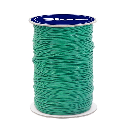 [10631] Cordon vibora 1mm 120 verde x rollo 160m