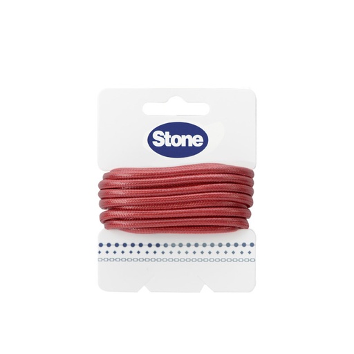 [27249] Cordon vibora 3mm 133 Rojo x 3m