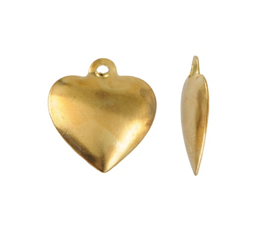 [12542] Herraje corazon dorado 15mm/GP x und