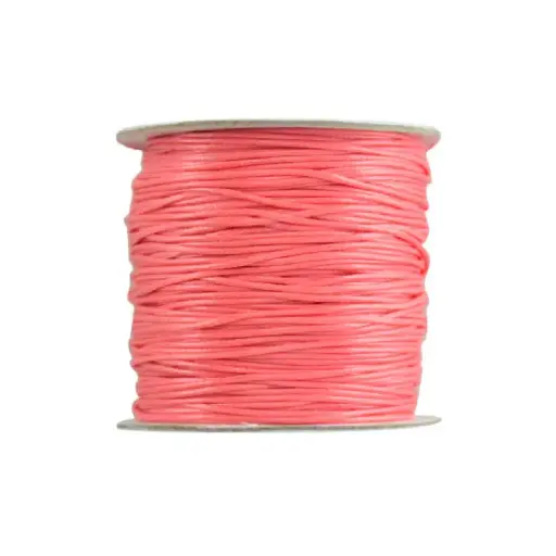 [13428] Cordon vibora 1mm 135 rosado x rollo 160m