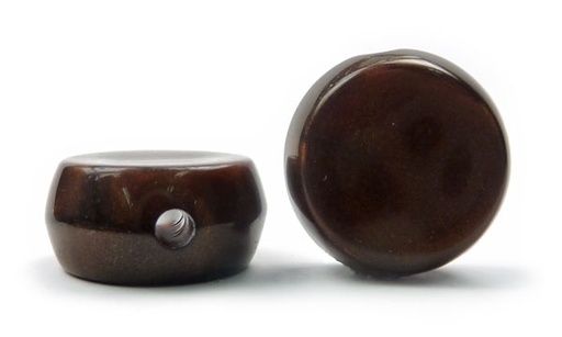 [13977] Cuenta plastica dona 8x16mm mix x lb