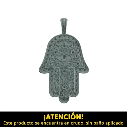 [14199] mano de fátima 43x73mm A18145/R x und