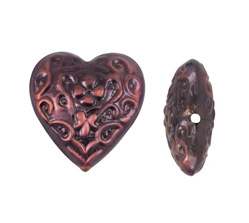 [16098] Herraje hindu K2214 corazon morado x und