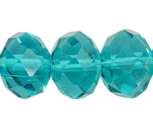 [19083] Rondela #11318 14x18mm indicolite C-114 x 32unds