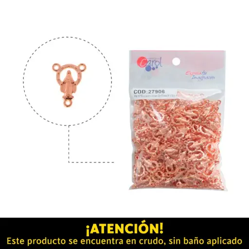 [23826] Plastimetal S778 virgen crucero 22x17mm /R x lb (900unds)